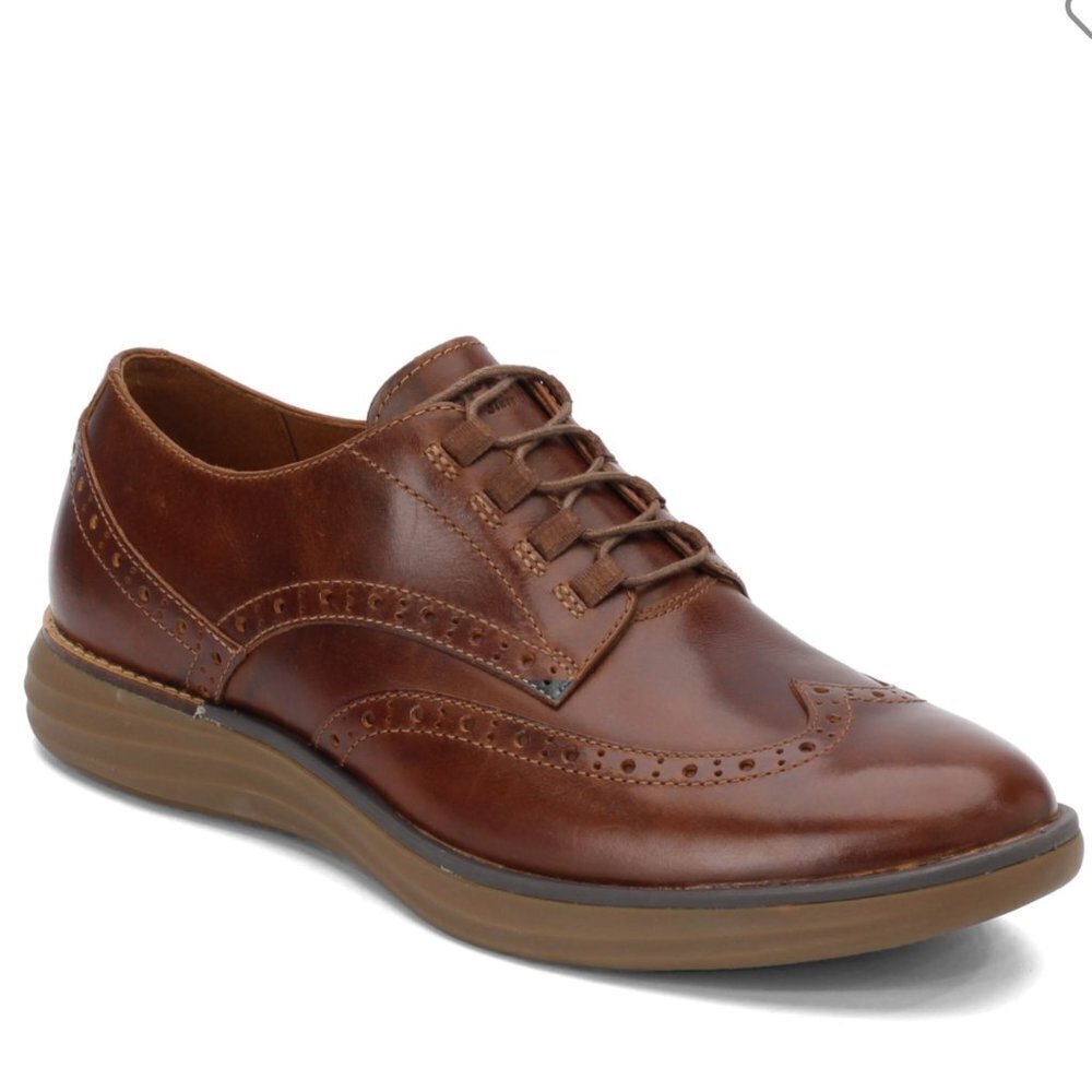 [Sperry] Brown Leather Oxford Shoes
